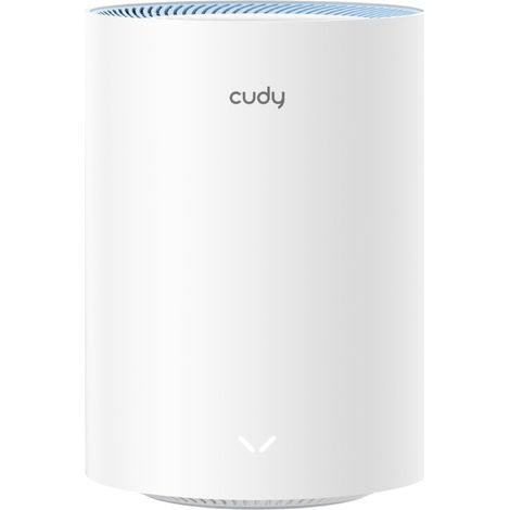 Cudy M1200 1-PACK sistema Wi-Fi Mesh (Wi-Fi en malla) Doble banda (2,4 GHz / 5 GHz) Wi-Fi 5 (802.11ac) Blanco Interno (1/4)