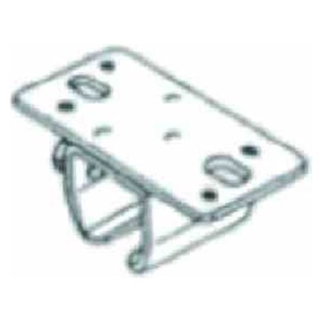 Deckenmuffen für Tore bis 200/400 kg