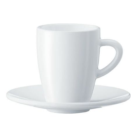 Set di Tazze da Espresso Jura di 2 Tazze Bianche da 85 ml