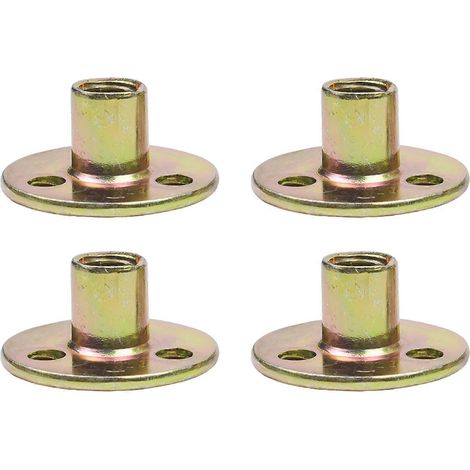 Pieds de nivellement réglables pour meubles (tables, chaises, canapés), avec roulettes et écrous en fer M10 durables. (1/5)