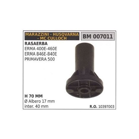 Supporto mozzo portalama rasaerba tagliaerba ERMA 400E 460E HUSQVARNA 007011