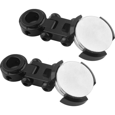 2 Pièces Supports Magnétiques Furtifs en Métal pour Modèles RC (Noir) (1/5)