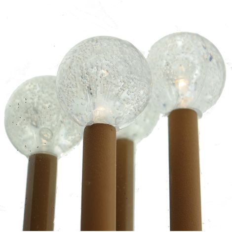 Lumineo LED Kugelleuchten auf Stäben 8 Funktionen,outdoor - 6 Stück (1/3)