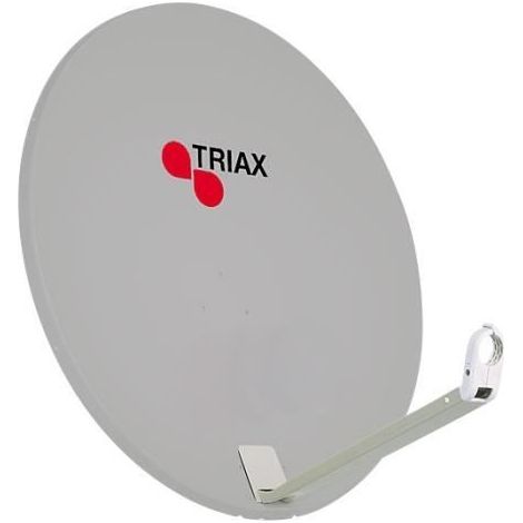Parabole - TRIAX - Adt64 - 64cm acier galvanisé - Compatible Hotbird/Astra - Montage rapide