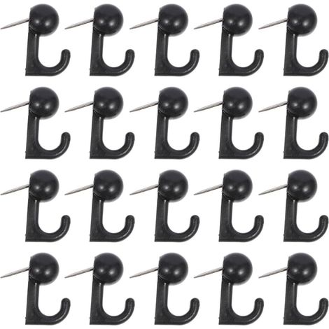 Lot de 3 boîtes de punaises de fixation photo en plastique