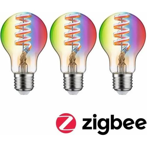 Ampoule Paulmann filament 230 v smart home zigbee 3.0 3x6.3 W 3x470 lm