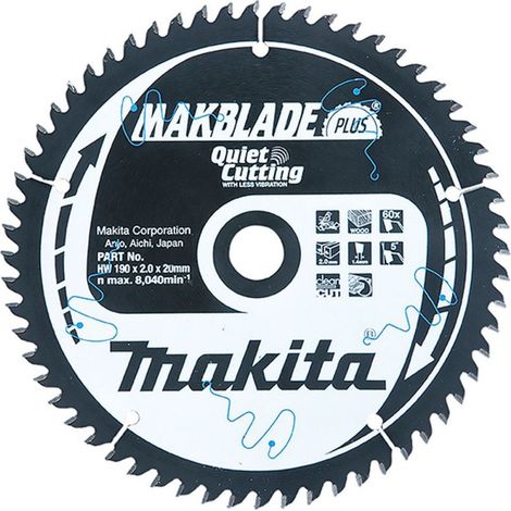 Makita Sägeblatt MAKBLADE+ 260x30x40Z