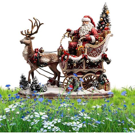 Staken für Garten 2D Acryl Weihnachtsgartenstäbe Realistisch (1/5)