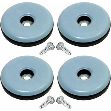4x Patin glisseur 38 mm Téflon Teflon protection PTFE pied meuble plastique sol (1/3)