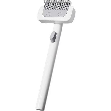 Peigne démêlant pour animaux, outil de toilettage en acier inoxydable avec bords arrondis pour plus de sécurité, anti-nœuds et respectueux de la peau (1/5)