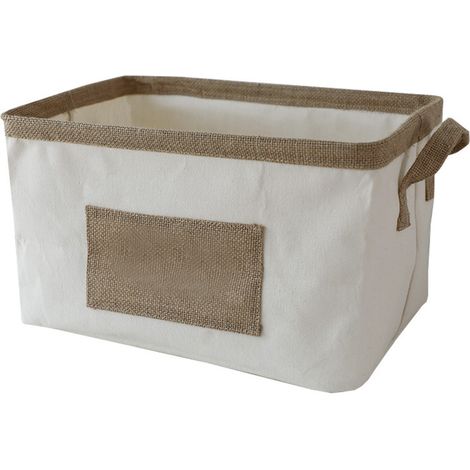 Panier à linge pliable grande capacité, bac de rangement pour vêtements et courses, idéal pour la maison (1/5)