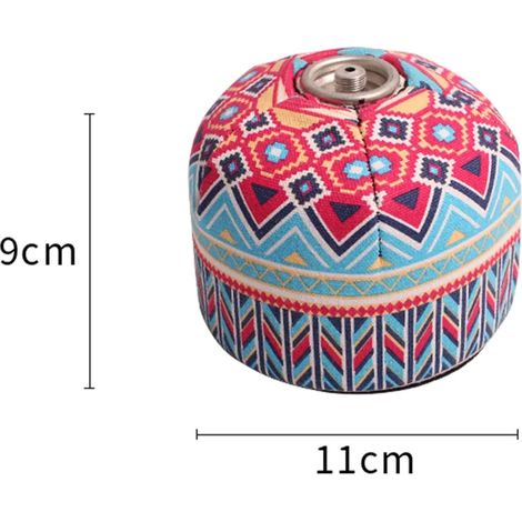 Étui pour bouteille de gaz de camping, housse de protection pour cartouche de gaz de barbecue, sac de protection pour bouteille de gaz de pique-nique, équipement de camping extérieur, réchauds de cuis (1/5)