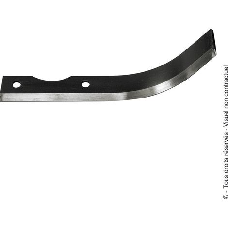 Couteau de fraise bineur adaptable gauche 190 mm Roques & Lecoeur CBR19G