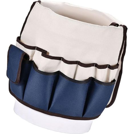 Sac de transport portable pour outils de jardinage avec poignées solides et doublure imperméable pour une utilisation par tous les temps par les travailleurs en plein air (1/5)