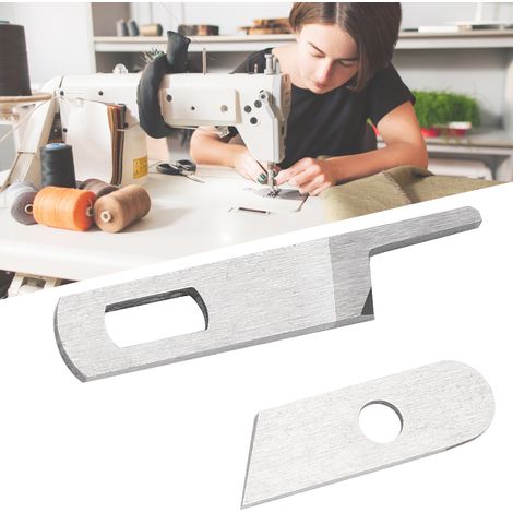 2 Pièces Lames de Coupe pour Machine à Coudre SINGER 14U - Accessoires de Couture Précision (1/4)