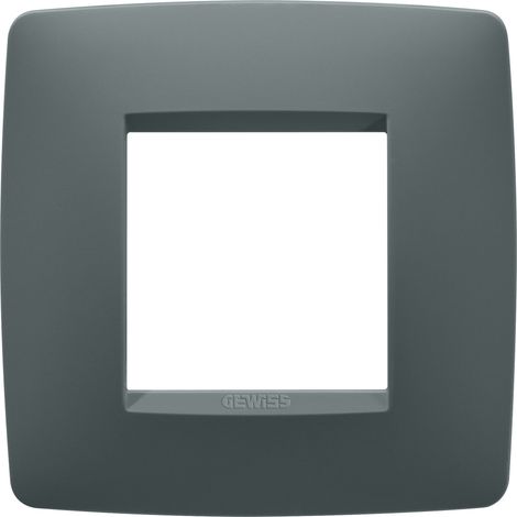 PLAQUE ONE 2P SARCELLE GEWISS GW16122VZ