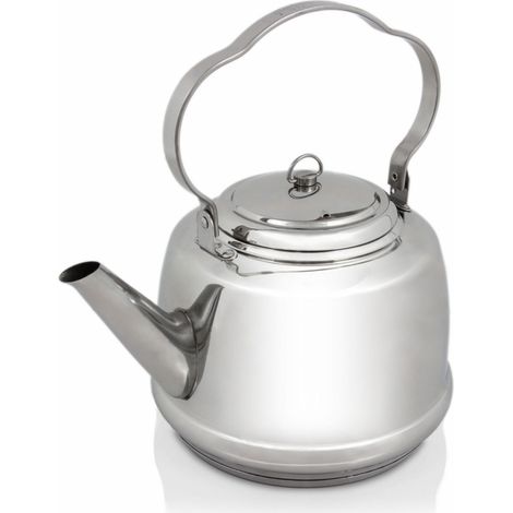 Petromax Teekessel tk0.8 aus Edelstahl 0,8 Liter Teekanne für offenes Feuer & Herd (1/5)