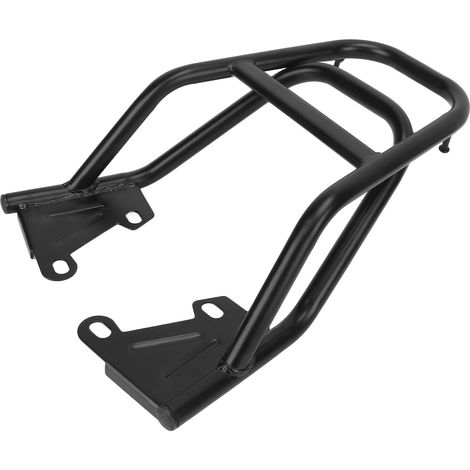 Support moto arceau passager porte-bagages coffre support en fer noir remplacement pour Grom MSX125 M3 (1/5)