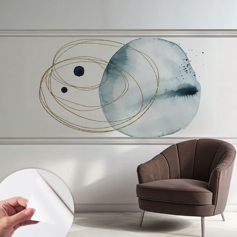Carta da parati autoadesiva - fotomurale - alta qualità - per la cucina - camera da letto - Combinazione astratta 250x104 cm (1/5)