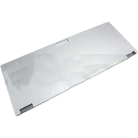 Facade tiroir inferieur argent 881x344