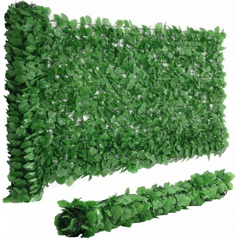 Sichtschutznetz Blätteroptik 300cm x 150cm Mauerabdeckung Sichtschutz Plane Netz (1/5)