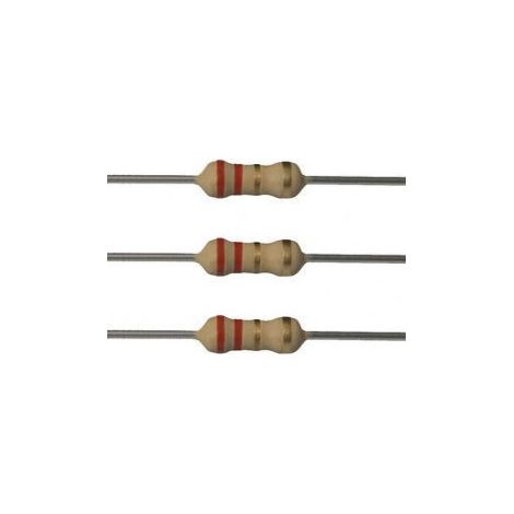 560K 1/2W Resistencia Carbon 560K 1/2W 5%