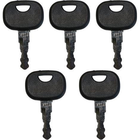 Clé De Rechange 14603 - Pour Engins De Chantier - Compatible Avec Excavatrices Chargeuses Tracteurs Rouleaux Compresseurs Remorques - Lot De 10 Pièces