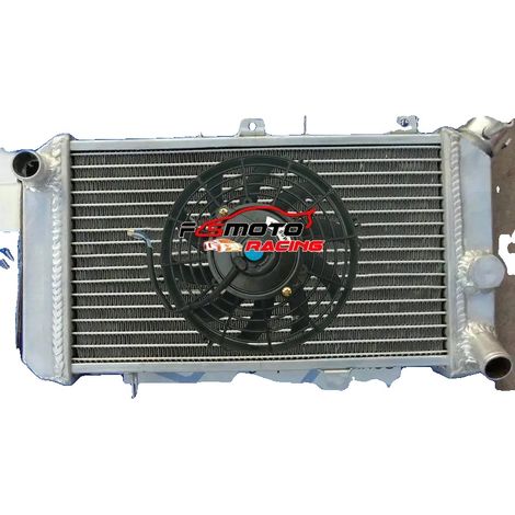 Radiador de aluminio para Hyosung GT650, eficiencia de refrigeración mejorada, diseño ligero, construcción duradera soldada con TIG. (1/5)