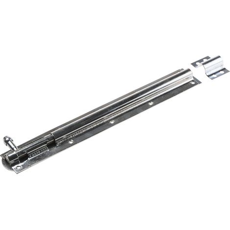 Verrou de porte RS PRO en Acier, Finition Zingué, 310 x 45mm ( Prix pour 1 ) (1/2)