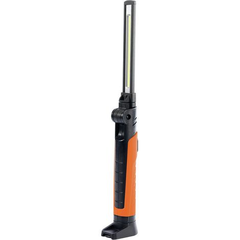 Draper 7W Slimline COB/SMD LED Inspection Lamp with 70-700 Lumens, Orange (1/5)