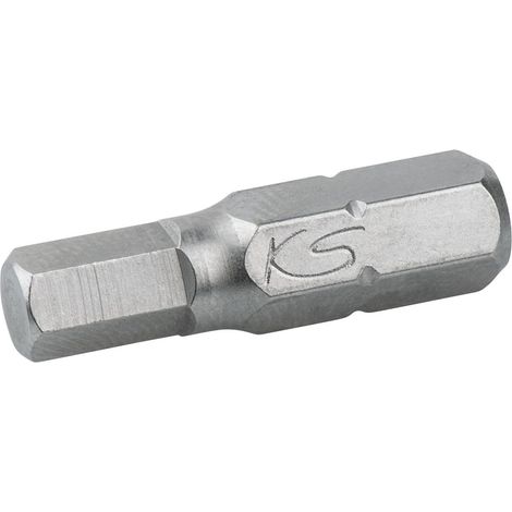 1/4" Inserto esagonale, 25 mm, 4 mm