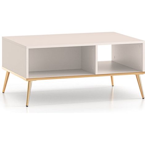 Mesa de centro Olivia Cachemira y Dorado (1/4)