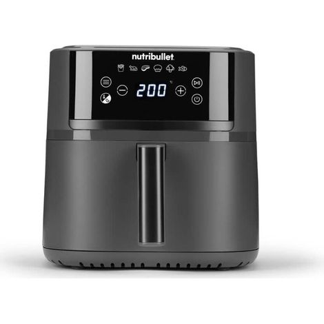 NutriBullet NBA0611DG Fritteuse Einzelbild 6 l Eigenständig 1700 W Heißluftfritteuse Grau