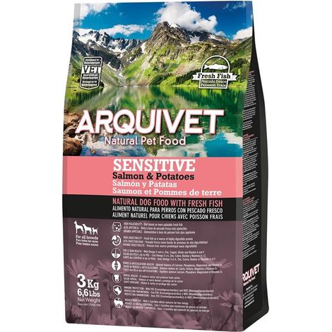 Salmón sensible Arquivet con patatas 3 kg