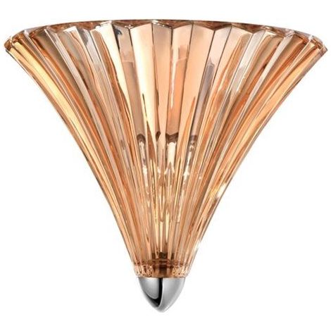 [NEUWERTIG] B-Ware NOVA LUCE Wandleuchte Wandlampe Kronleuchter GUSCIO Amber Glas Metall E14 LED (1/2)