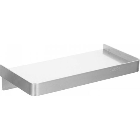 Support de téléphone mural pour salle de bain en acier inoxydable, peu encombrant, coins arrondis pour plus de sécurité, facile à installer (1/5)