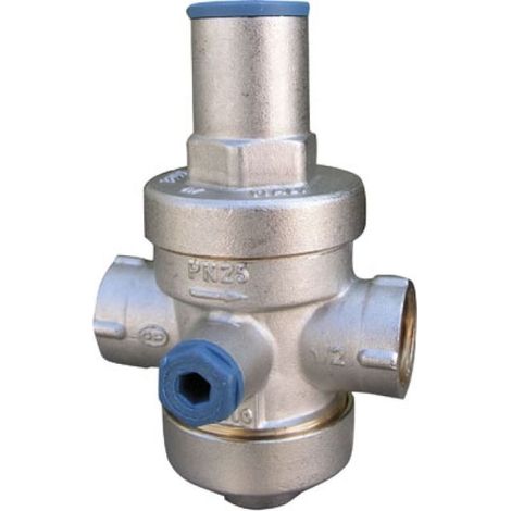 RIDUTTORE DI PRESSIONE A PISTONE PN25 CON SEDE IN ACCIAIO INOX 1/2