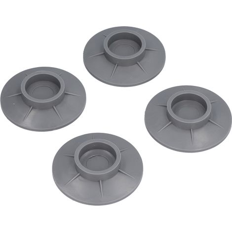 Patins de protection pour machine à laver (4 pièces) avec ventouses, antidérapants, anti-vibrations et réduction du bruit (1/5)