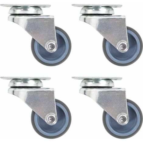 143437  Twin-wheel Swivel Casters 4 pcs 50 mm vidaXL (1/5)