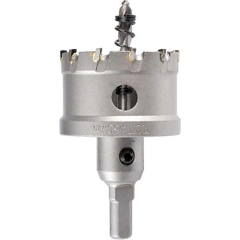 50-mm-Hartmetall-Zahnbohrer, TCT-Lochsäge für Edelstahl, Blech und Metall (5
