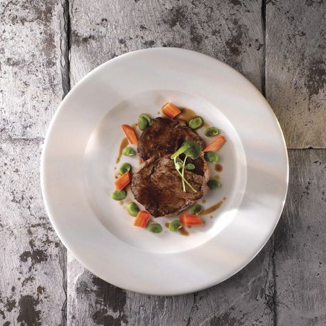Assiette Profil Blanc - 261 mm - Finedine (1/5)