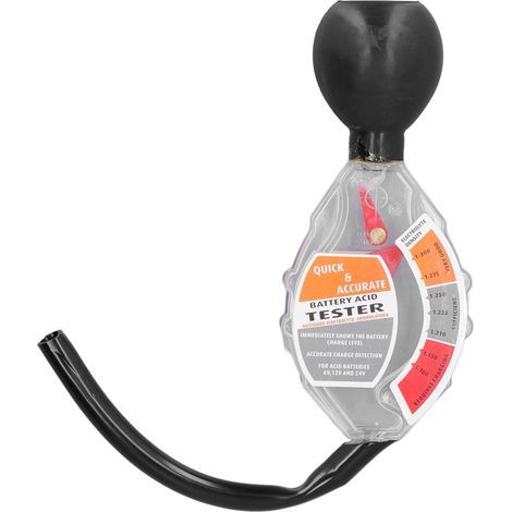 ABS Car Battery Hydrometer, Accurate Gravity Tester, Professional and Fast Universal Detection Tool (1/5)