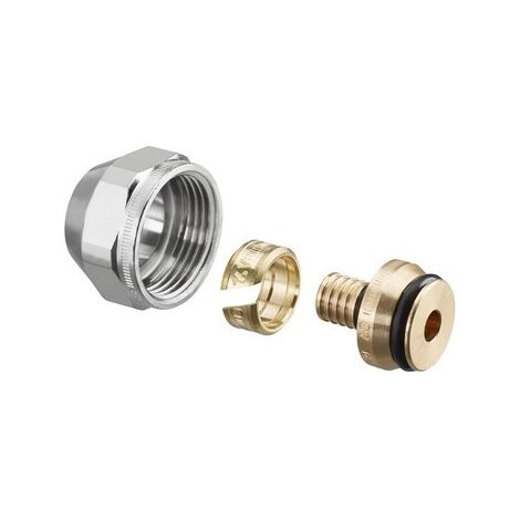Oventrop Klemmringverschraubung Cofit S für Copipe 14 x 2 mm x G 3/4" ÜM vernickelt 1507954 (1/3)
