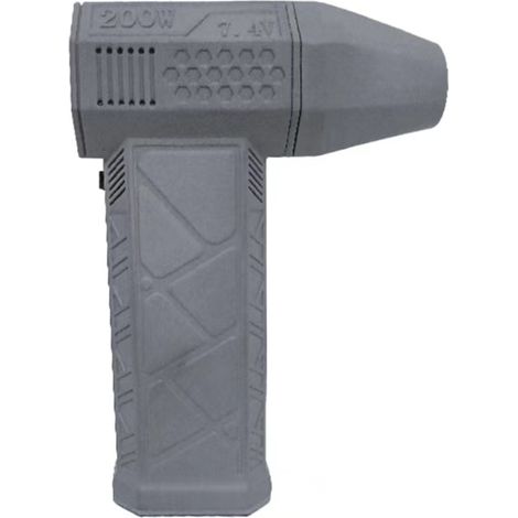 Ventilador turbo portátil de mano, 110.000 rpm, motor sin escobillas de alta velocidad, soplador inalámbrico para teclado de ordenador, uso en exteriores, etc.