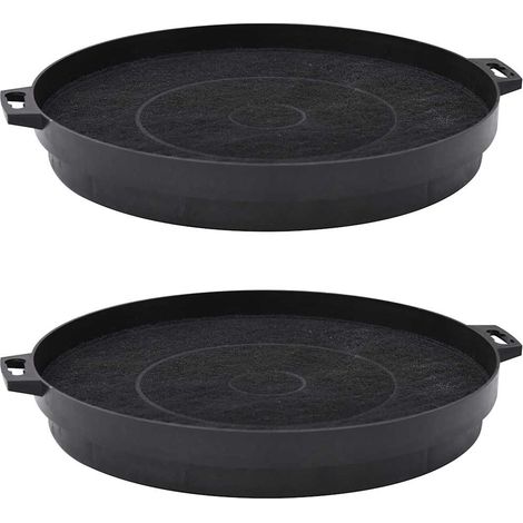 Filtres à charbon pour hotte aspirante, 2 pièces, 210 mm (1/5)