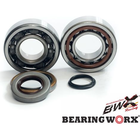 Roulements de vilebrequin BEARING WORX avec joints pour KTM SX 85/105 03-22, HUSQVARNA TC 85 (14-22) (NTN) (Fabriqué au Japon) (23.CBS6100350002307)