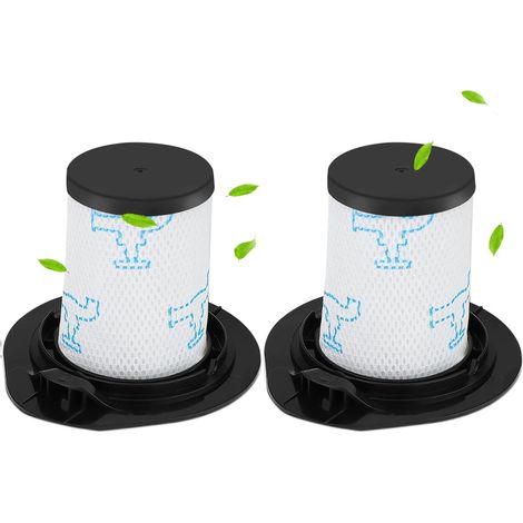 Zubehör für Rowenta Staubsauger, passend für Staubsauger mit Filterelementen der Serien ZR009002/RH94/RH92 und mit Netzfilterelementen. (2 Filter)