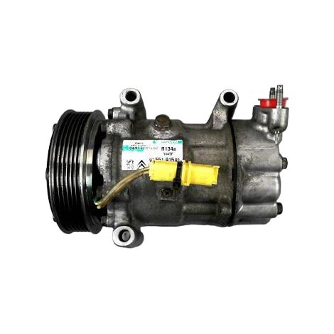Compresseur Air Conditionne PEUGEOT 206 98-09 [PRODUIT D'OCCASION]♻️6453n1 (1/3)