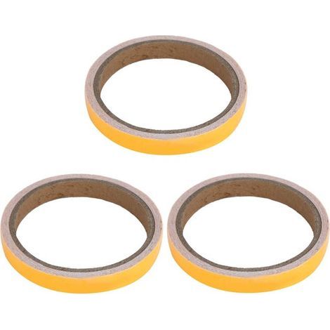 Lot de 10 rubans lumineux auto-adhésifs antidérapants pour stockage de lumière (1,5 cm x 3 m) (1/4)