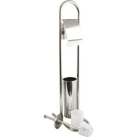 Serviteur et brosse WC - Inox (1/5)